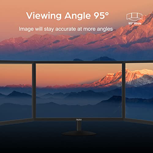 Thinlerain 21.5 Inch Monitor 75Hz Fhd 1920 X 1080 1080P 5Ms For Computer&Laptop| Led Monitors | 5Ms Response Time | Vesa | Vga Port & Hdmi #TOP1