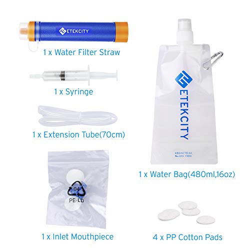 Etekcity Water Filter Straw Product Review Survival Front