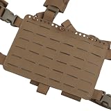 Chest Rig Split Vest Quick Release MOLLE System Fit for Mag Pouch Radio GP Bag