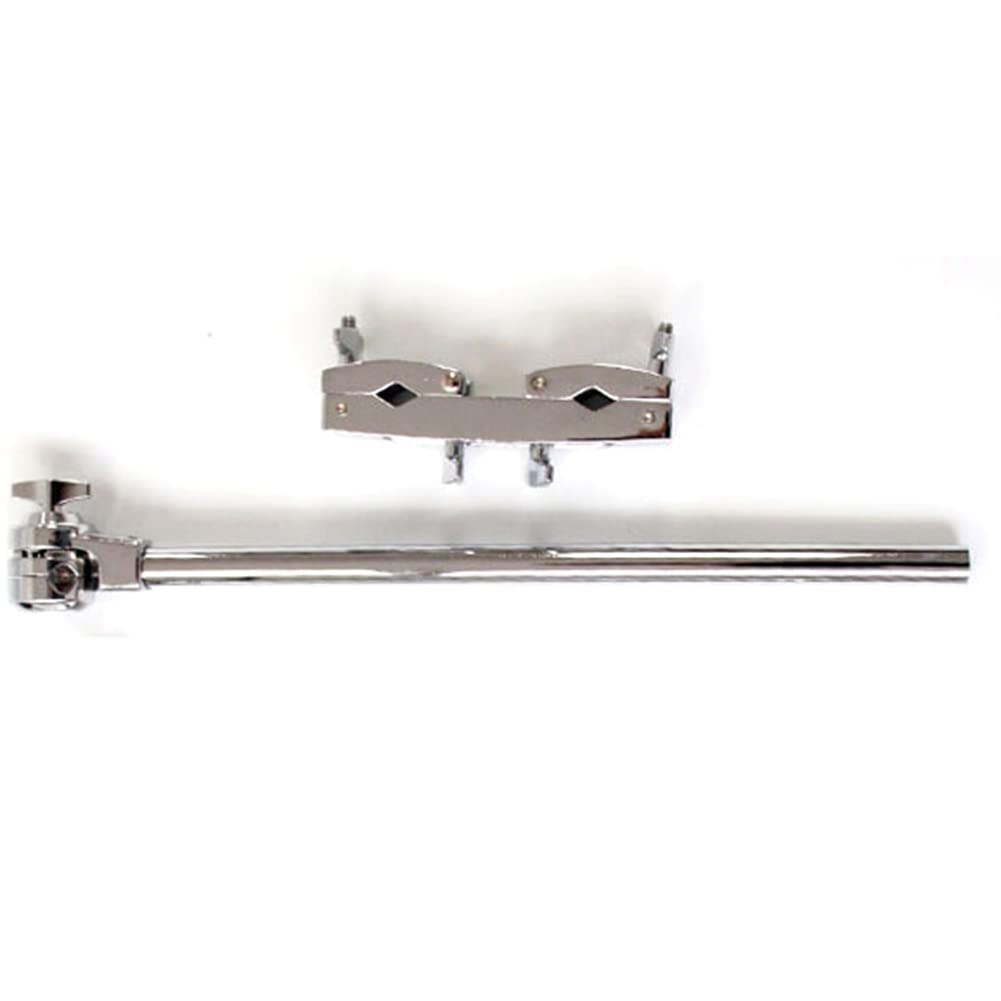 Kit di Supporto Pad Batteria Rack Piatto, Connettore di Serraggio Universale Mezza Sezione Piatto, Rack di Estensione del Piatto,