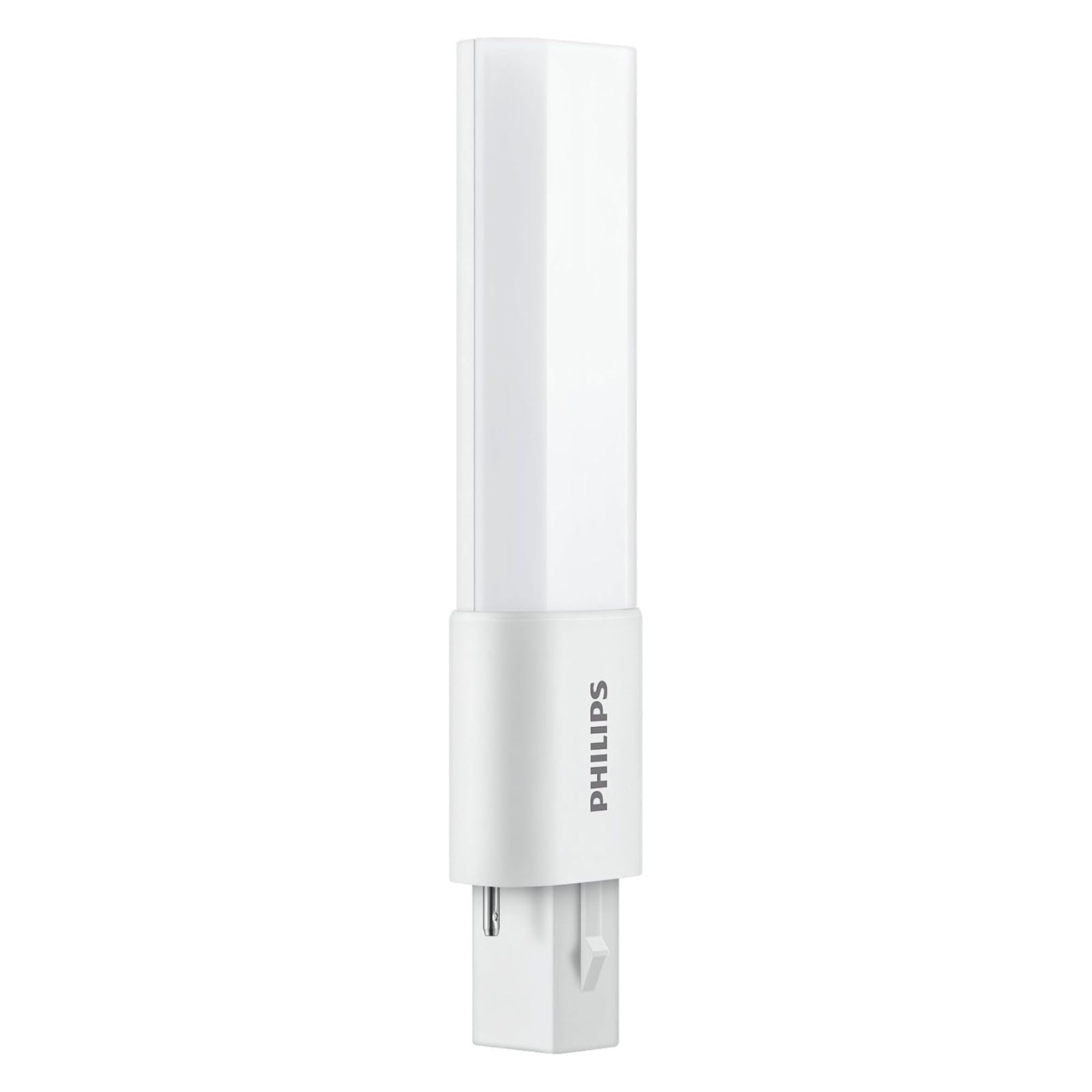 Philips CorePro LED PL-S Compact Lamp 5W 520lm 2-Pin G23 LED Bulb, 3000K Warm White, Energy Efficient CFL Replacement for Offices, Retail, Hospitality & Commercial Lighting