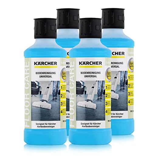 Which detergents can i use with a qualcast pressure washer Kärcher Universal Floor Cleaning Pack