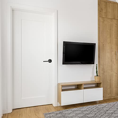 Image of Design House Eastport Privacy Door Lever, Matte Black