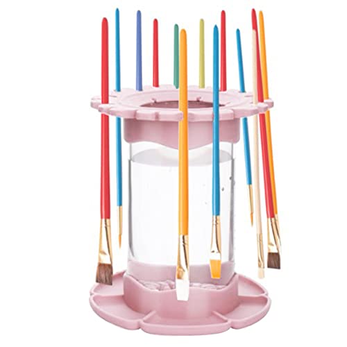 Lavador de escova,Lavadora de pincéis multifuncional - Suporte para pincéis de arte, estúdio, sala d