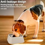Rzspher Trinknapf Hund Anti Schlabber, 1.3L Anti Schlabber Wassernapf, Hundenapf Auslaufsicher Wassernapf für kleine, mittlere und große Hunde