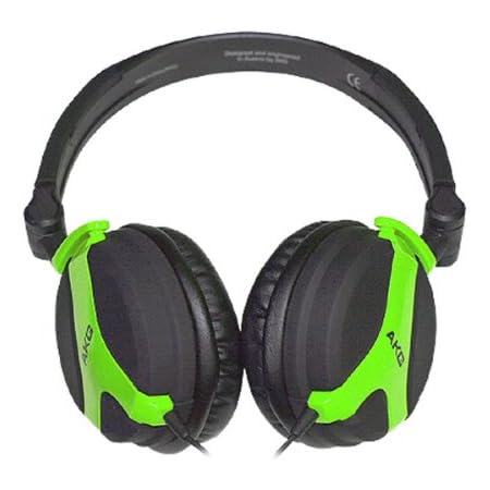 AKG K518 DJ Headphones green