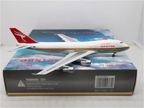 Avión en Miniatura Qantas B747-200 ideal para vitrinas y colección 6