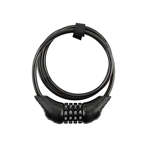Onguard Neon 8173 Combo Cable Lock, Black, 4' x 8mm