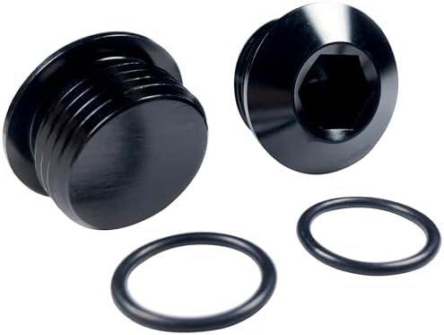 Amazon.com: 12AN Socket Plug 12 AN Male Hex Head Port Plugs Aluminum ...