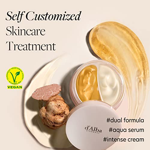 D'alba White Truffle Double Serum & Cream And White Truffle First Aromatic Spray Serum Bundle (70G, 60Ml) #TOP1