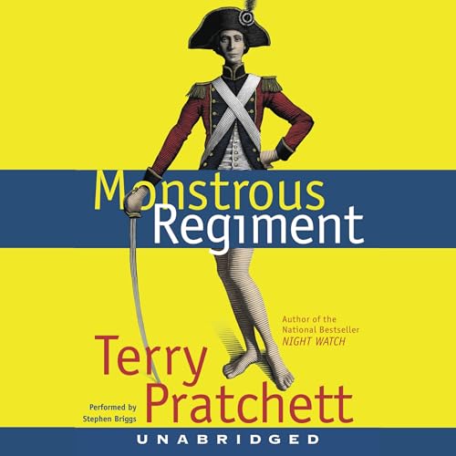 Monstrous Regiment Audiolibro Por Terry Pratchett arte de portada