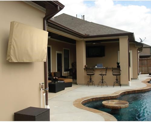 Housse écran plat extérieur imperméable pour bâche TV de terrasse - 3