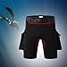kowaku Diving Shorts Wetsuits Pants Accessories Adjustable Waist Belt Wetsuit Shorts Men Submersible Pants for Women Diving Canoeing, M