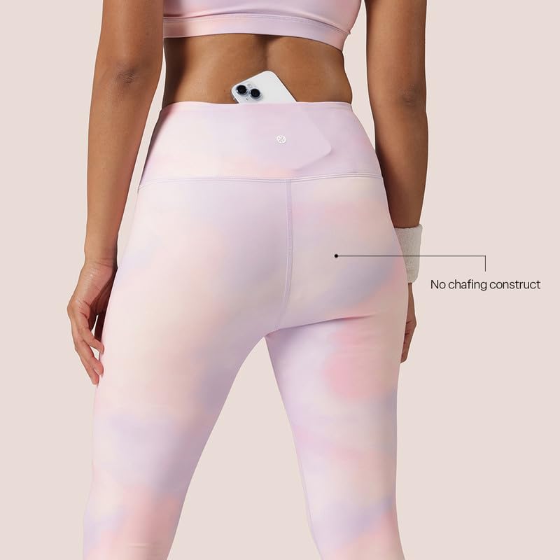 Image of BlissClub The Ultimate Leggings Lite, Ankle Length Tights for Women for Gym, Yoga and Workout with High Waist, Tall (for Women Above 5'5)