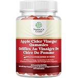Apple Cider Vinegar Gummies with Mother - Supports Appetite Control - ACV Gummies for Detox & Cleanse - Gut Health & Bloating - Metabolism & Energy Support - ACV with Mother - B12 & B6 Vitamin - 60 Ct