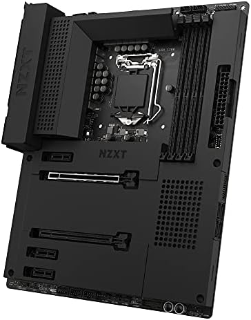 NZXT N7 Z590 – N7-Z59XT-B1 – Intel Z590 chipset (Helps eleventh Gen CPUs) – ATX Gaming Motherboard – Built-in I/O Defend – WiFi 6E connectivity – Bluetooth V5.2 – Black