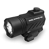 Ade Advanced Optics PL200-A-1 Ultra Compact 400 Lm Bright White LED Rail-Mounted Tactical Flashlight