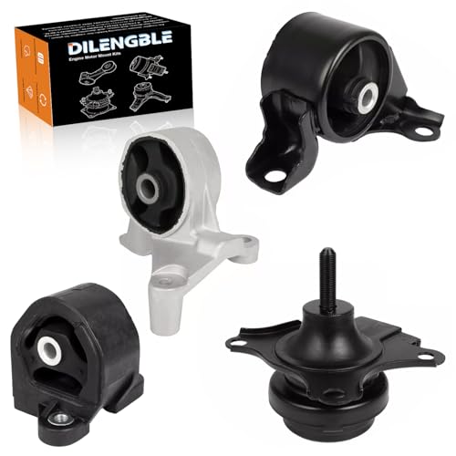 Engine Motor Mount & Transmission Mount Kit 4PCS for