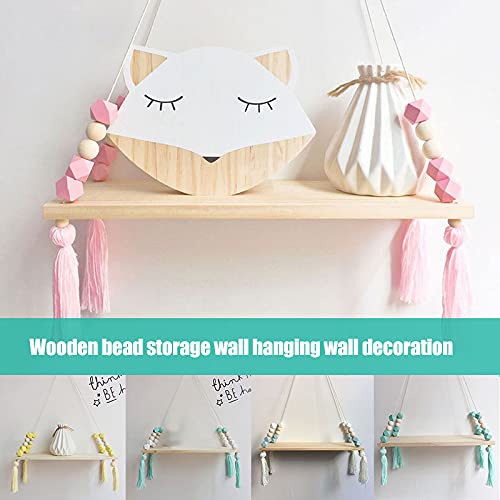 Gongcheng Houten wandplank, hanger voor aan de muur, voor kinderen en baby's, Scandinavische stijl - Afbeelding 7