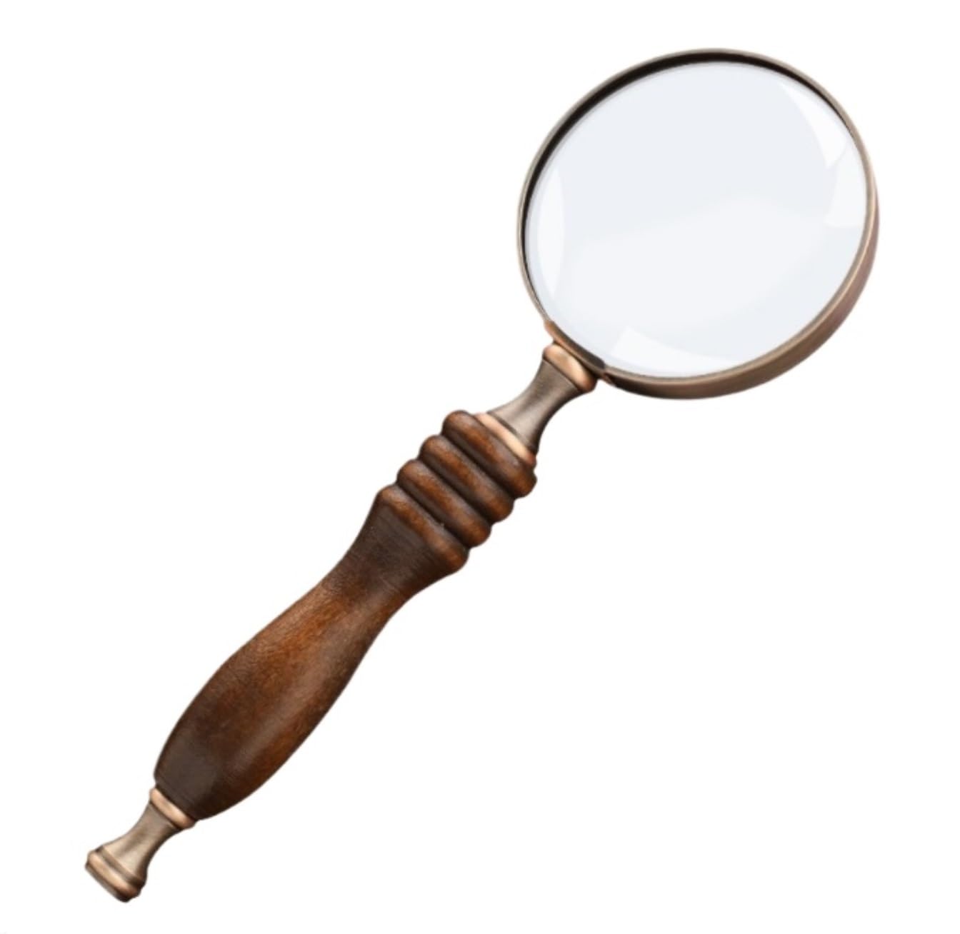 Magnifying Glass Handheld 10X Handheld Magnifying Glass With Handle For Science Reading Book Inspection Reading Inspection