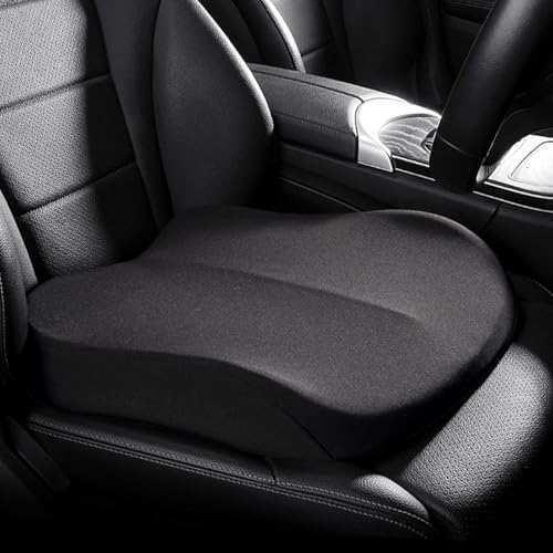 Cuscino Sedile Auto per Audi Q3 Sportback/RS Q3 Sportback, Guidatore Cuscino per Auto Confortevole Traspirante Antiscivolo,Black