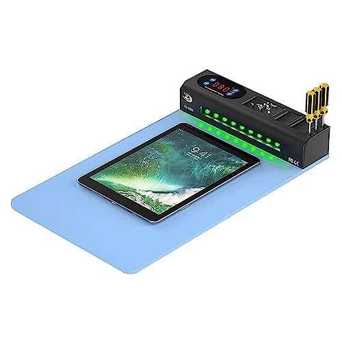 CPB Heating Pad, Universal LCD Screen Separator Machine for Phone Tablets, Fast Heating Soft Bendable Heat Plate, Professional Smartphone Screen Repair Tools (US Plug)