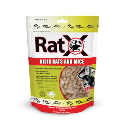 EcoClear Products 620102, RatX All-Natural Non-Toxic Humane Rat and Mouse...