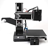 BONKZEBU 3D-Drucker, One Click Print 40 Mm/s 3D-Druckmaschine mit Abnehmbarer Magnetplattform, Unterstützt 1,75 Mm PLA-TPU-Filament für Anfänger (Schwarz)