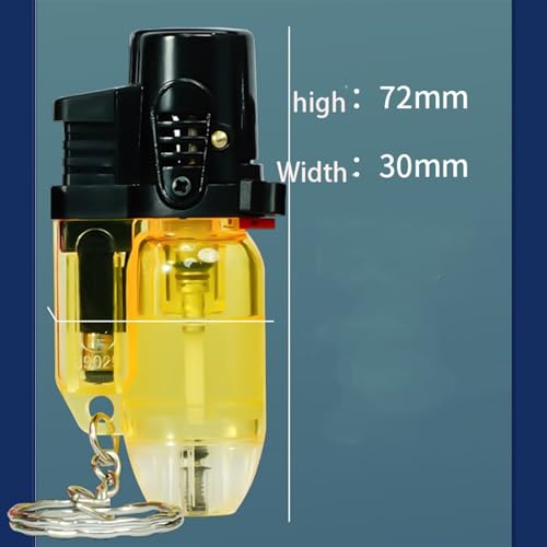 Set de 5 Encendedores a Llama Jet Resistentes al Viento miniatura 7