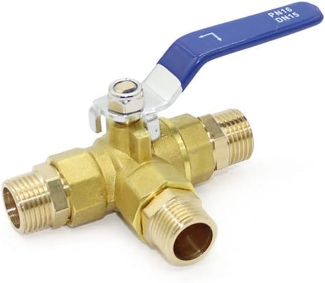 1/4インチ BSP メス Tポート 3ウェイ 真鍮ボールバルブ 空気ガス水用 SQGGMOAUSC 3/8インチ BSP メス Tポート 3ウェイ  真鍮ボールバルブ 空気ガス水用 フル ポート ボール バルブ 3/8 インチ NPTメス-オス 1000WOG ステンレス鋼 ボールバルブ 90度開閉  パイプカプラー ... 配管継手 ボールバルブ 1/4インチ 3/8インチ 1/2インチ 3/4インチ 1インチ BSP オス フルポート 3ウェイ 真鍮