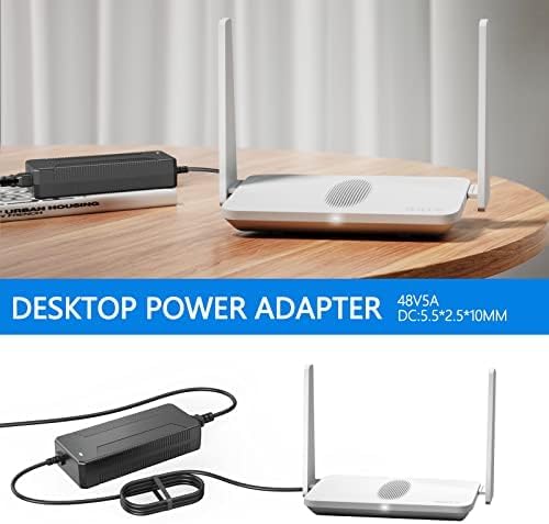 Miniatura 5 de Adaptador de corriente 24V10A de 240 W con enchufe de CC tamaños de 0.217 x 0.098 in y 0.217 x 0.083 in es adecuado para alimentar varios