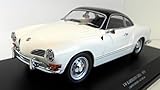  VW Karmann Ghia Coupe, weiss/schwarz, 1970, Modellauto, Fertigmodell, Minichamps 1:18