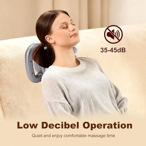Image of 16-Head Massage Gun for Muscle Massage, Featuring 9 Modes & 9 Speed Settings for Neck, Shoulders, Buttocks, and Legs (Dark Grey)