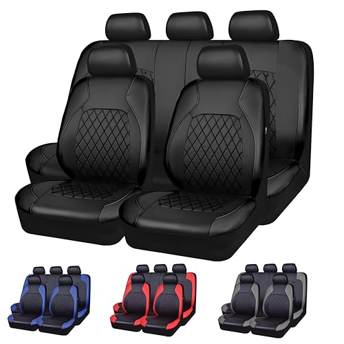 La mejor selección de Cubre Asientos para Autos Walmart al mejor precio. 47 XGHEO Juego Completo de Fundas para Asiento de Automovil Universal, 9 Piezas Cubre Asientos para Auto, Fundas para Asientos de Automovil de Cuero PU para Coche, Vehículo...