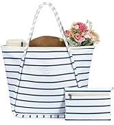 Bluboon Beach Bag Waterproof Sandproof Beach Tote Bag Packable Pool Bags Vacation Travel Birthday...