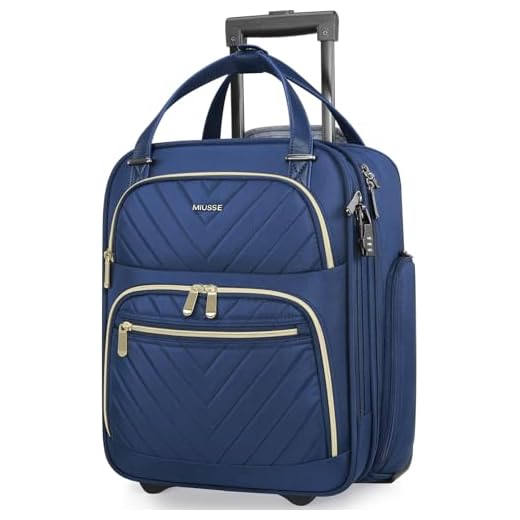 MIUSSE MAX 16" Carry On Luggage