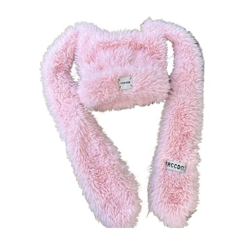 Girls Scarf Hat Winter Student Outdoor Cycling Skiing Climbing Hat Cold Weather Keep Warm