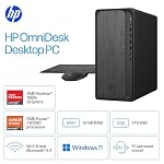 HP OmniDesk Desktop Computer PC, AMD Ryzen 7 8700G, 32GB DDR5 Memory, 1TB NVMe SSD, Radeon 780M Graphics, Wi-Fi 6 + Bluetooth 5.4 (Includes Keyboard + Mouse) - Image 5