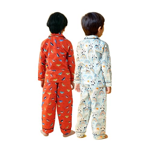 Image of Jam & Sugar Boys Cotton Printed Night Suit Set