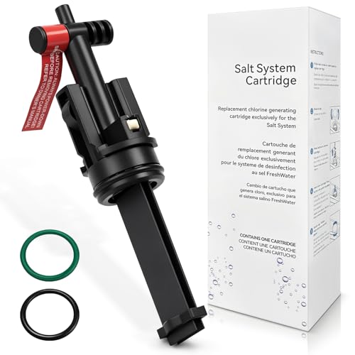 Salt System Cartridge Replacement for Hot Springs Salt Cartridge, Hot Tub Spa Salt Water Treatment Compatible with Highlife, Limelight, Caldera Utopia, Paradise — Up to 4 Months Each 1Pack