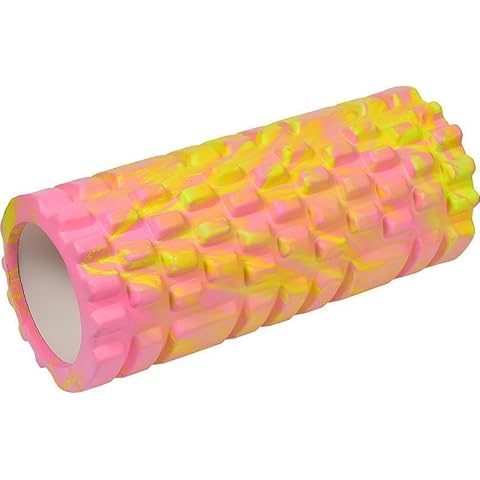 Yoga Wheel for Deep Tissue Massage Foam Roller for Back Pain Relief & Stretching-2 Cover