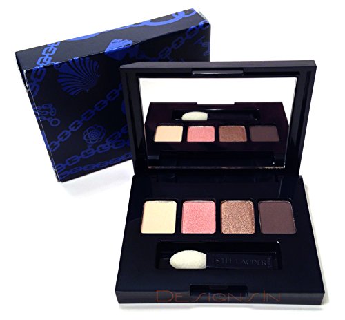 EstÃ©e Lauder Pure Color Eyeshadow 4 Color Palette (79-Summer Linen (Matte), 47-Nude Fresco (Satin), 35-Hot Cinnamon (Shimmer), 45-Lavish Mink (Matte)).