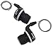 Microshift MTB Bike Bicycle Twist Grip Gear MS25-6 Shifters 3X6 Speed DIP Compatible for Shimano