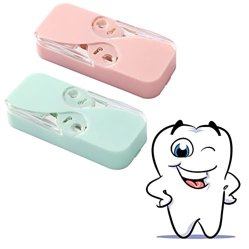 WOSLXM Dental Floss Portable Case Dental Floss Dispenser, Dental Floss