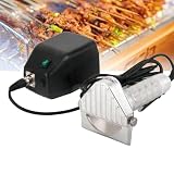 Generisch Elektrischer Döner-Kebab-Schneider (80 W) – Einstellbare Schnittstärke 0–6 mm...