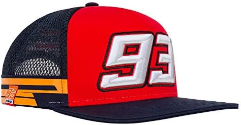 2019 Marc Marquez #93 Official Flatbrim Trucker Cap Repsol Merchandise