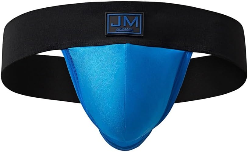 JOCKMAIL 3 Pack Jockstraps for Men 3D Pouch Jock Strap with Wide Belt Mens Thong for Nightlife & Gym - Image 3