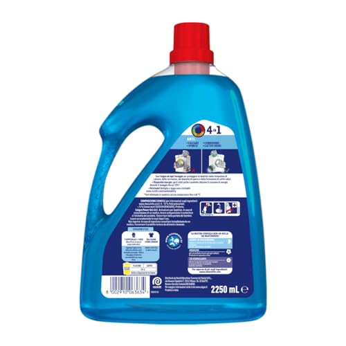 Calgon Power Gel 4 in 1 per Capi Morbidi, 1 Confezioni da 2.25l di Anticalcare per Lavatrici, Additivo per una Protezione da Calcare, Corrosione, Sporco e Cattivi Odori - Immagine 2