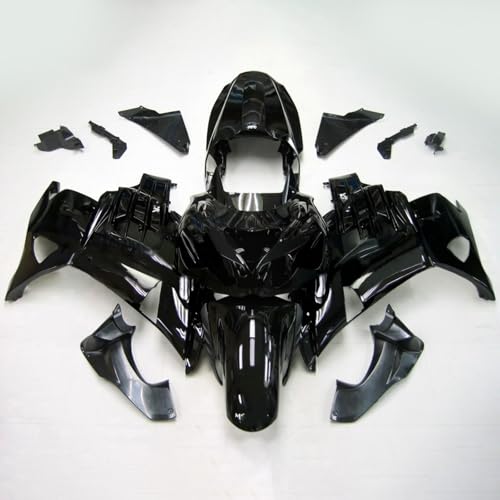 Carénage moto injection pour Kawasaki ZX14R ZZR1400 2012-2025 #102 noir mat