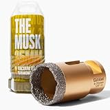 Calidad Diamond Core Drill Bit - Vacuum Brazed Diamond Hole Saw - High-Precision Core Drilling - Multi-Purpose Drill Bit for Stone, Ceramics, and Tiles - Hole Saw Drill Bit - for Angle Grinder - 35mm